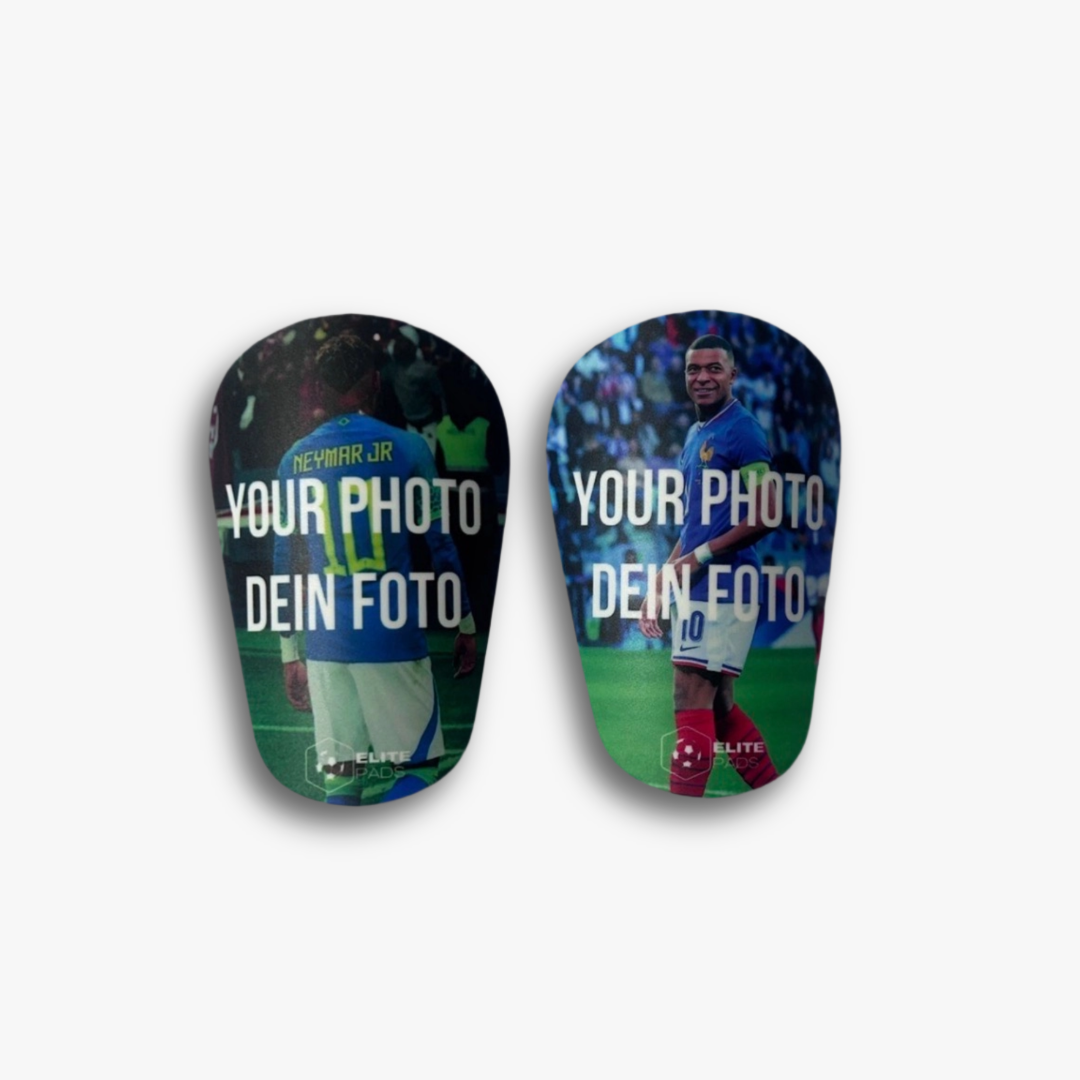 personalisiere deine eigenen Schienbeinschoner Mini Shinpads